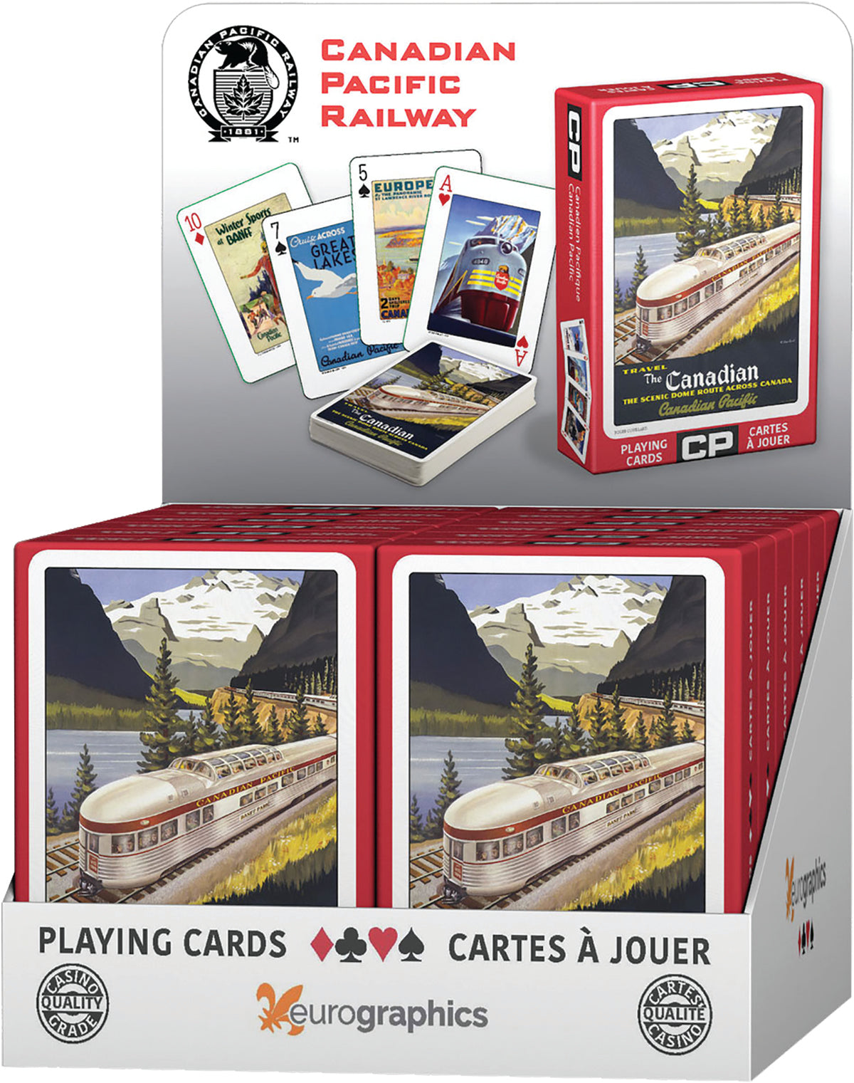 Canadian Pacific Railway Playing Cards