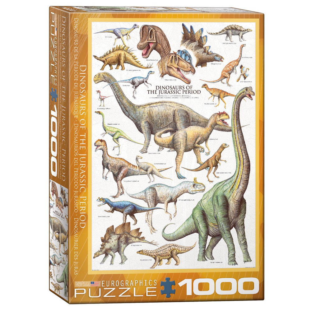 This educational jigsaw puzzle is printed on high-quality recycled art paper and features thick, durable pieces and comes in a sturdy box. Durable enough to put together again and again and beautiful enough to frame! 1,000 Piece Jigsaw Puzzle Puzzle measures: 19.25 inches by 26.5 inches Printed on high-quality recycled art paper Made by Eurographics