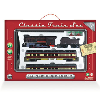 WowToyz Classic Train Set 20-piece, Assorted Styles
