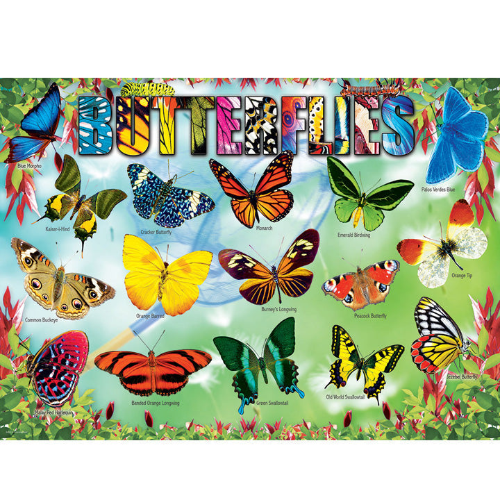 Butterflies Jigsaw Puzzle - 100 pieces
