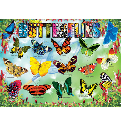 Butterflies Jigsaw Puzzle - 100 pieces