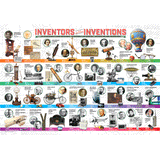 100 Piece Jigsaw Puzzle made from Recycled Paper depicting various Inventors and Inventions Throughout History by EuroGaphics.
