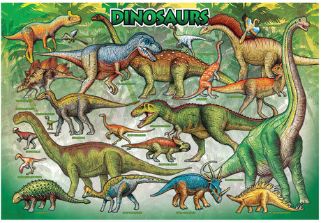 100-Piece Dinosaurs Puzzle Lunch Box