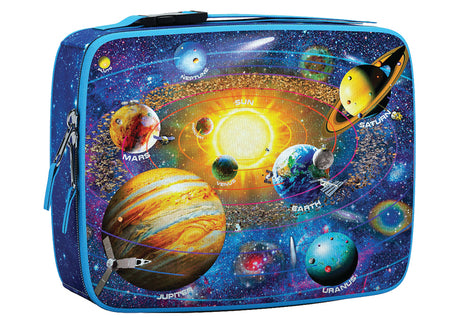 100-Piece Solar System Puzzle Lunch Box