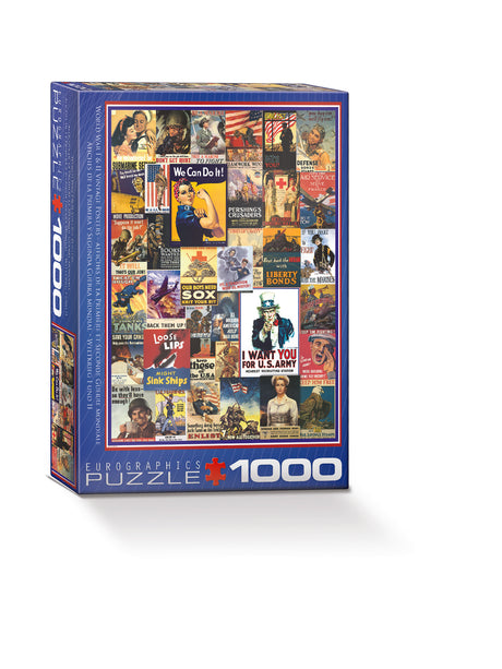 World War I & II Vintage Art Puzzle