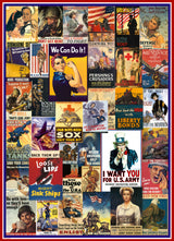 World War I & II Vintage Art Puzzle