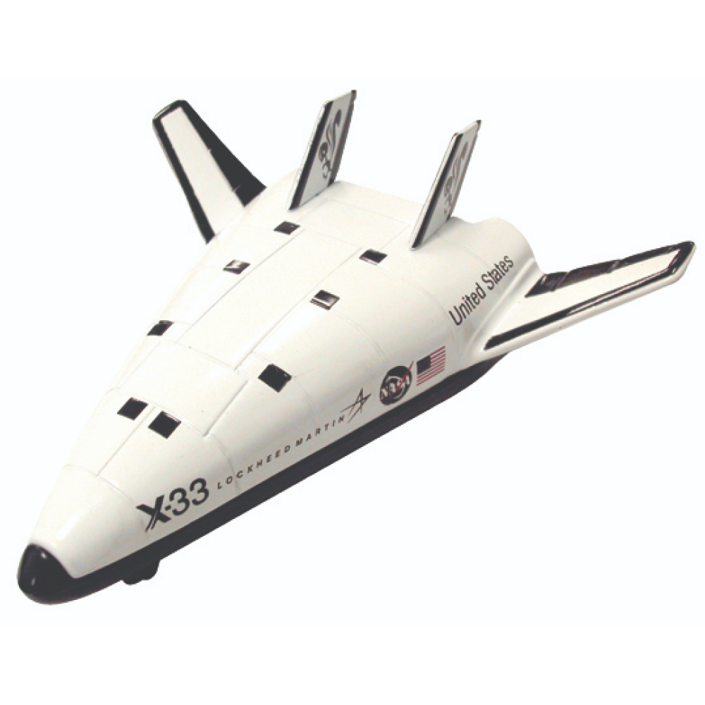InAir Diecast 4.5" X-33