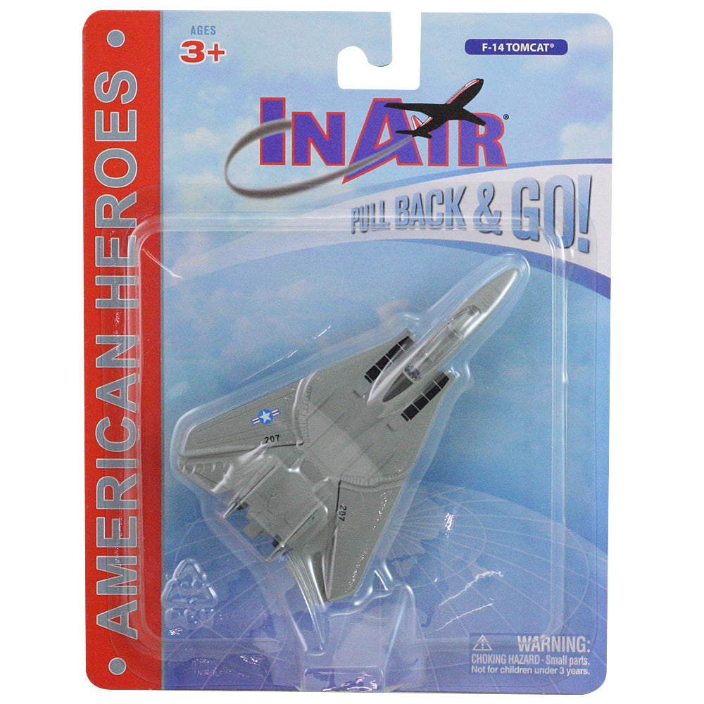 American Heroes - F-14 Tomcat Pullback in retail packaging