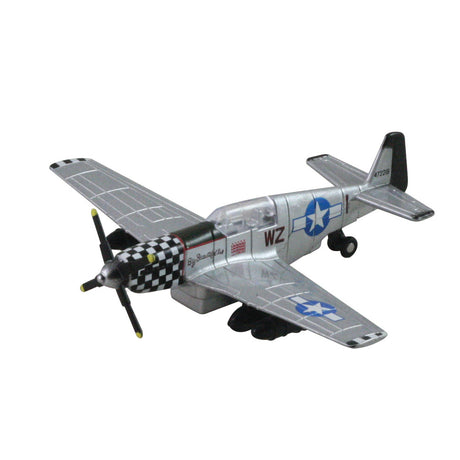 American Heroes - P-51 Mustang Pullback diecast aircraft
