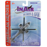 American Heroes - AH-64 Apache Helicopter Pullback in retail packaging