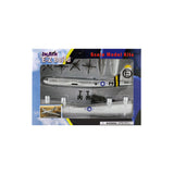 Highly Detailed 1:144 Scale Plastic Model Kit Replica of a Boeing B-29 Superfortress Heavy Bomber Aircraft with Detailed Markings and Display Stand in its Original Packaging.
