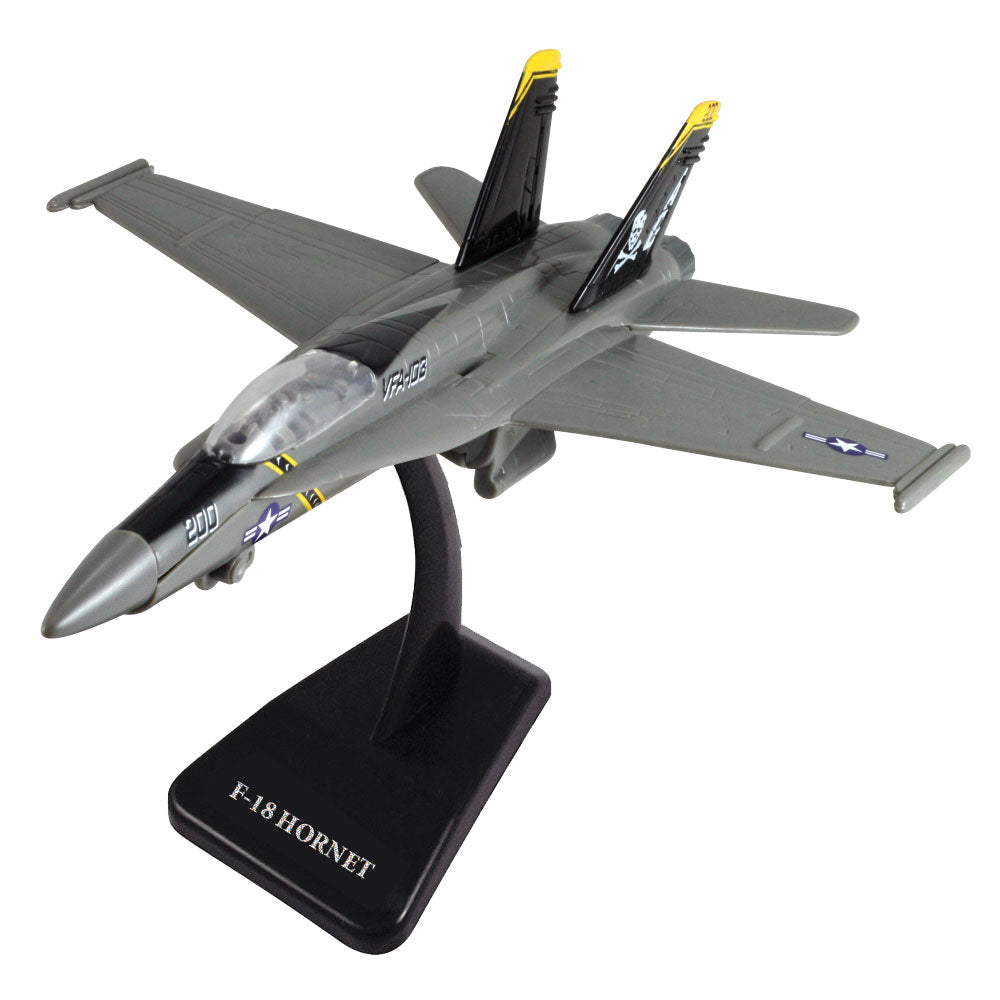 InAir E-Z Build Model Kit - F-18 Hornet - 12-pc Countertop Display