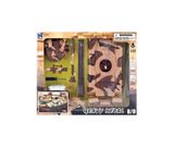Modern Tank Battery-Operated Model Kit - T80 Tank - 1:32 Scale
