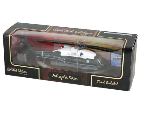 1:60 Scale Die Cast Metal and Plastic Collectible Sikorsky VH-60N White Hawk Presidential Transport Helicopter in its Original Packaging.