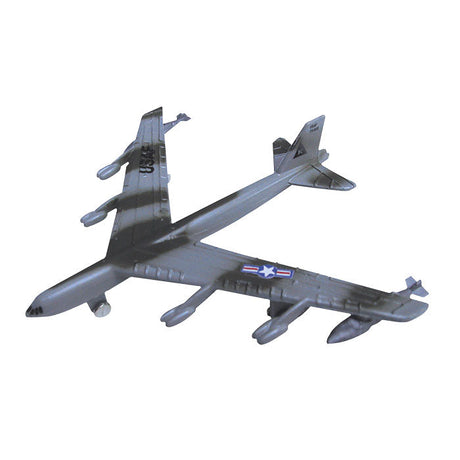 3.5 Inch Small Die Cast Metal Boeing B-52 Stratofortress Long Range Bomber Aircraft with Authentic Markings and Details by RedBox / Motormax.
