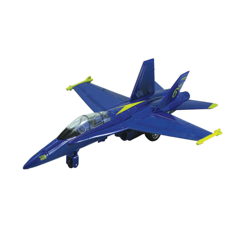 InAir Diecast Pullback - F-18 Hornet Blue Angels - 6-pc Display