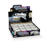 Space Explorer Space Shuttle Pullback, 5 inch - 12-pc Display Tray