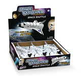 Space Explorer - Space Shuttle Pullback, 8 inch - 6-pc Display Tray