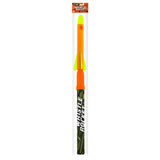 Deluxe 28 Inch Long Playset including a 12 Inch Long Colorful Orange Foam Rocket with Whistling Flight Action that works via Air Pressure and flies up to 35 Feet!