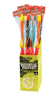Prop Shots - Giant Foam Whistle Rocket - 24-pc Floor Display