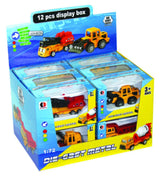 Construction Vehicles - 12-pc Display
