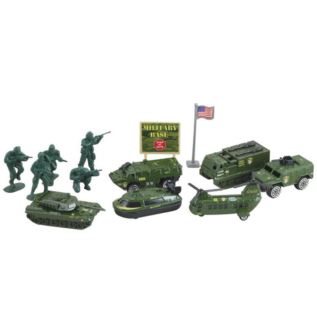 Classic Armour - Military Base Backpack Playset