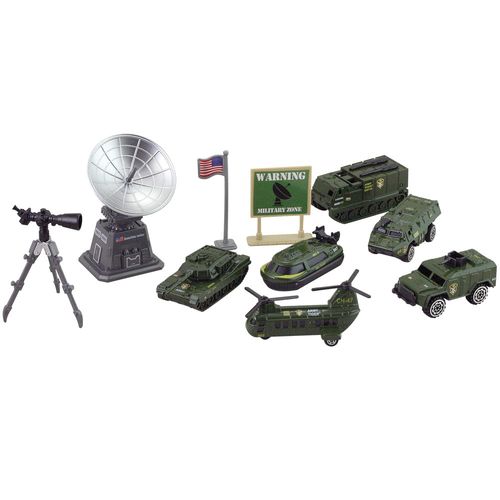 Classic Armour - Military Radar & Telescope Backpack Playset