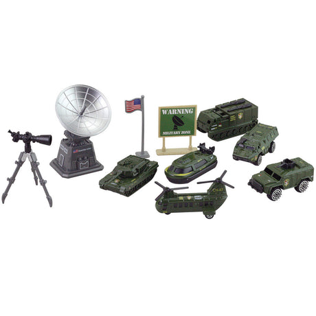Classic Armour - Military Radar & Telescope Backpack Playset