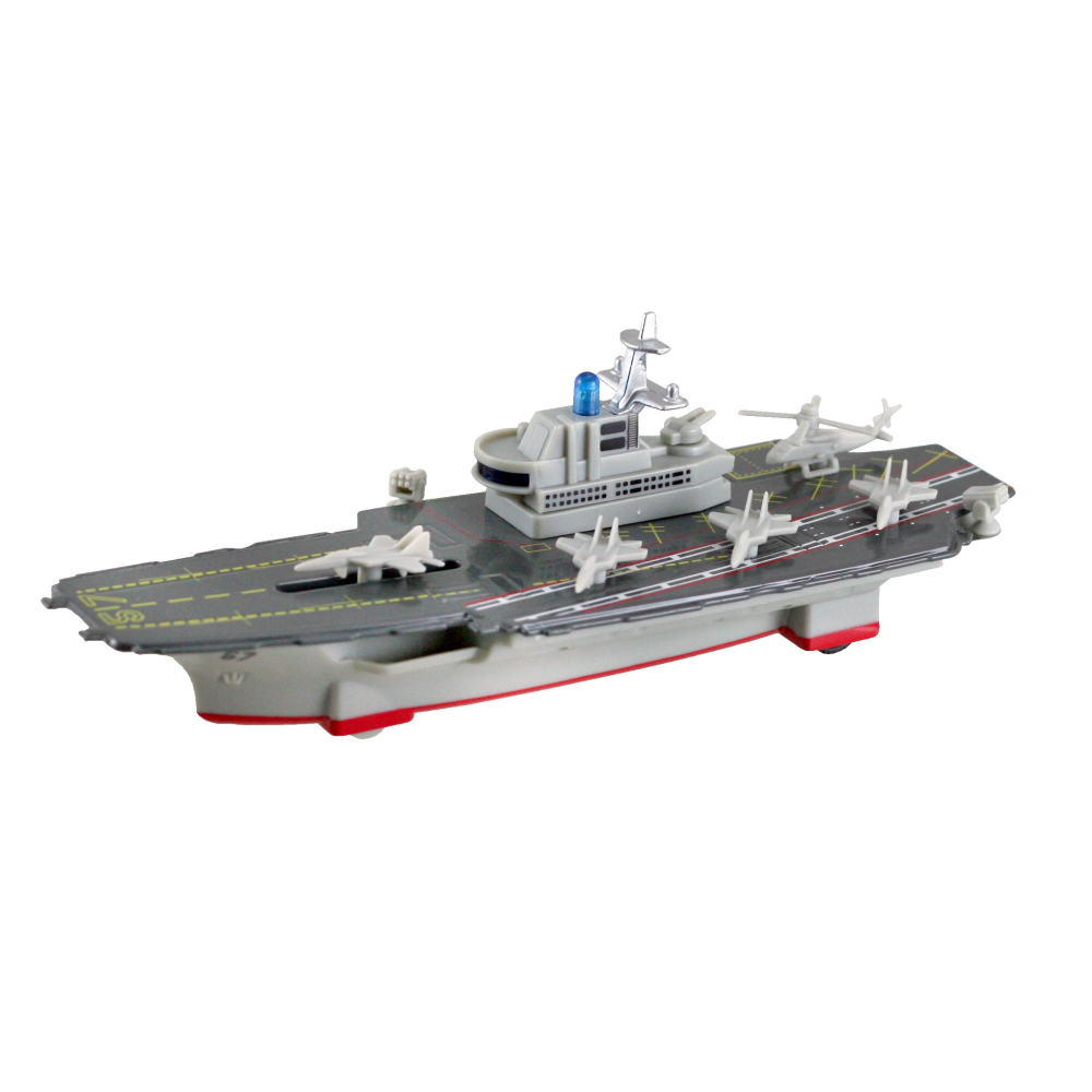 Diecast Aircraft Carrier Pullbacks - 6-pc Display Tray