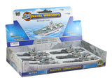Diecast Aircraft Carrier Pullbacks - 6-pc Display Tray