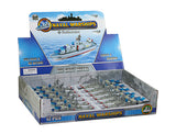 Diecast Battlecruiser Pullback - 12-pc Display Tray