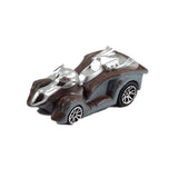 Friction Powered Dinosaur Pterodactyl Matchbox Car with Glowing Red Eyes and Silver Accents.