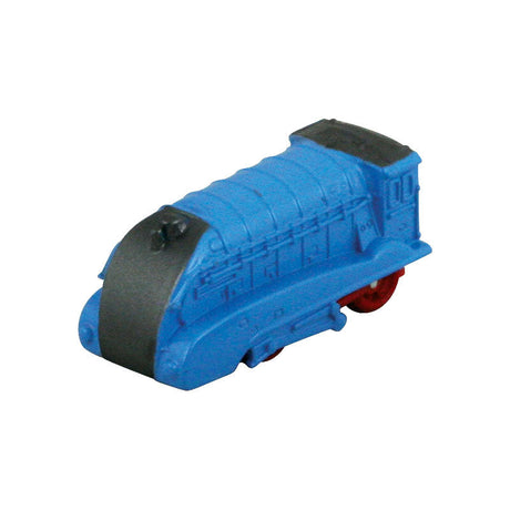 2.5 inch Friction Powered Pullback Die Cast Metal Blue Locomotive Diesel Engine.