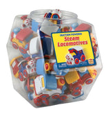 Friction Powered Steam Locomotive - 48-pc Display Jar