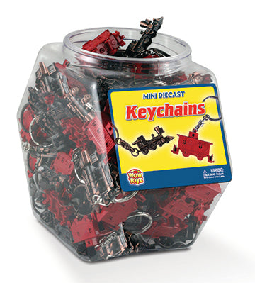 Caboose Key Chains - 72-pc Display Jar