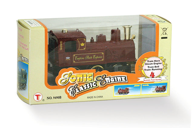 Lights & Sounds Train Engine Pullback