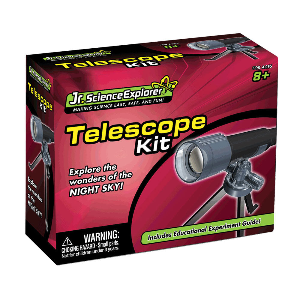 Jr. Science Explorer Telescope Building Kit in its Original Packaging.
