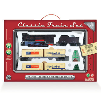 WowToyz Classic Train Set 20-piece, Assorted Styles