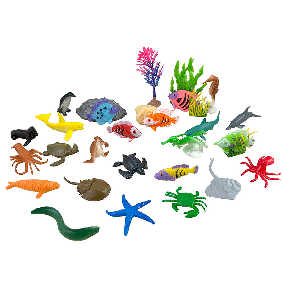 Animal Explorer - Sea Creature Tube, 30-piece Playset