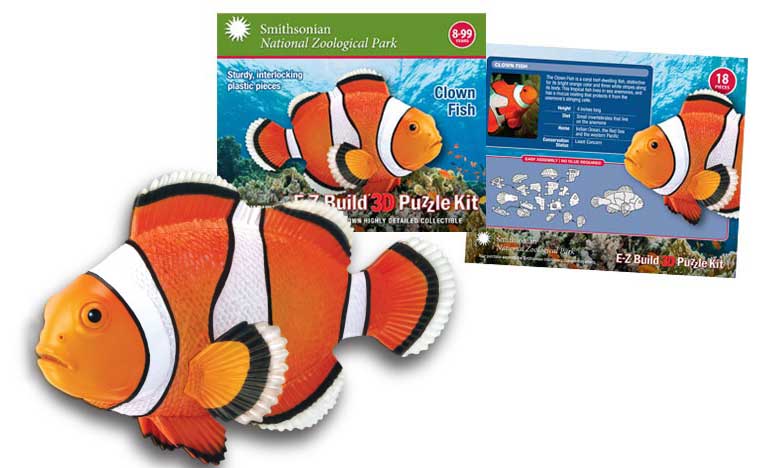 Clown Fish 3D Puzzle