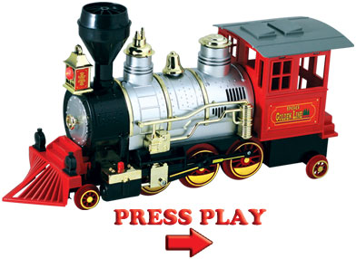 Steam Engine with Passenger Car WowToyz Classic Train Set 